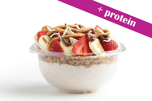 Frutella bowl with protein