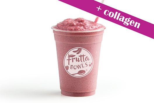 Glow up smoothie with collagen boost